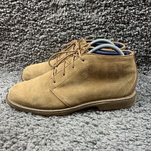 Men's FOOT JOY Brown Suede Golf Shoes Ankle Mid top #79010 Size 8 M